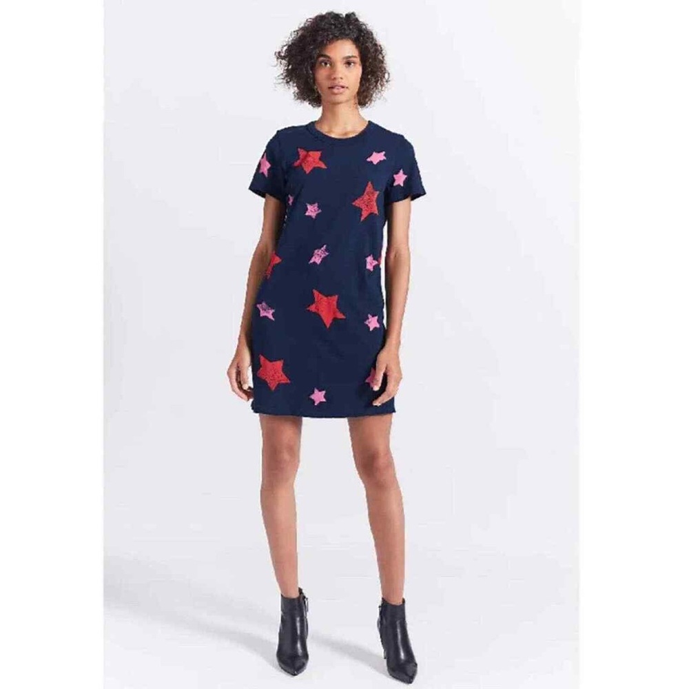 Current/Elliot Star Shirt Dress - fit is larger